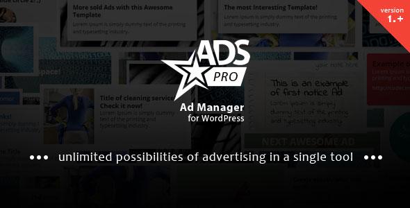 Codecanyon – ADS PRO v1.3.0 – Multi-Purpose WordPress Ad Manager