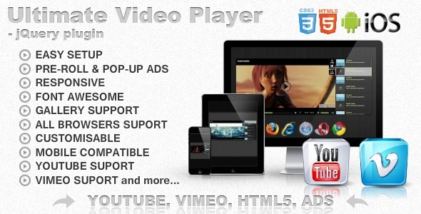 YouTubeVimeoHTML5Ads-Ultimate-Video-Player
